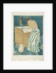 A Woman bathing, 1890-1891 by Anonymous