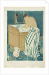 A Woman bathing, 1890-1891 by Anonymous