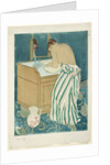 A Woman bathing, 1890-1891 by Anonymous