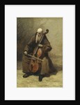 Monk with a Cello, 1874 by Anonymous