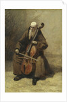 Monk with a Cello, 1874 by Anonymous
