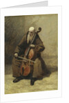 Monk with a Cello, 1874 by Anonymous