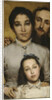 Portrait of Aimé-Jules Dalou, His Wife and Daughter, 1876 by Anonymous