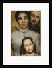 Portrait of Aimé-Jules Dalou, His Wife and Daughter, 1876 by Anonymous