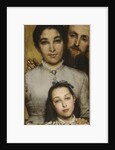 Portrait of Aimé-Jules Dalou, His Wife and Daughter, 1876 by Anonymous