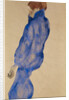 Woman in the blue dress, 1911 by Anonymous