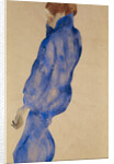 Woman in the blue dress, 1911 by Anonymous