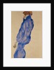 Woman in the blue dress, 1911 by Anonymous