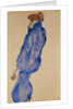 Woman in the blue dress, 1911 by Anonymous
