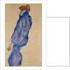 Woman in the blue dress, 1911 by Anonymous