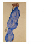Woman in the blue dress, 1911 by Anonymous