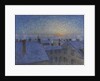 Sunrise over the Rooftops. Motif from Stockholm, 1903 by Anonymous