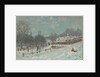 Route de Louveciennes, effet de neige, 1874 by Anonymous