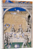 Miniature from Le Remède de Fortune by Guillaume de Machaut. Feast scene, 1355-1360 by Anonymous