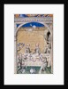 Miniature from Le Remède de Fortune by Guillaume de Machaut. Feast scene, 1355-1360 by Anonymous