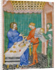 Miniature from Tacuinum Sanitatis, 14th century by Anonymous