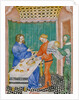Miniature from Tacuinum Sanitatis, 14th century by Anonymous
