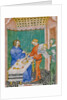 Miniature from Tacuinum Sanitatis, 14th century by Anonymous