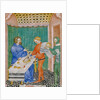 Miniature from Tacuinum Sanitatis, 14th century by Anonymous