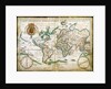Nautical world map. (Australia is suggested but still unknown territory and, California is shown as by Anonymous
