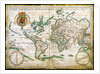 Nautical world map. (Australia is suggested but still unknown territory and, California is shown as by Anonymous