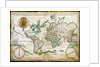 Nautical world map. (Australia is suggested but still unknown territory and, California is shown as by Anonymous