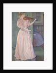Portrait of the violinist Irma Sèthe, 1894 by Anonymous