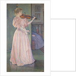 Portrait of the violinist Irma Sèthe, 1894 by Anonymous