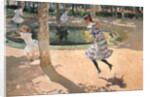 Skipping rope. La Granja, 1907 by Anonymous