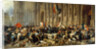 Lamartine in front of the Town Hall of Paris rejects the red flag on 25 February 1848 by Anonymous