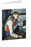 The Boy in the Red Vest (Le garçon au gilet rouge), 1888-1890 by Anonymous