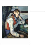 The Boy in the Red Vest (Le garçon au gilet rouge), 1888-1890 by Anonymous