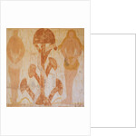 Temptation and Original Sin: Adam, Eve and the serpent, 12th century by Anonymous