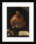 Saint Jerome reading, c. 1650 by Anonymous