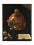 Saint Jerome reading, c. 1650 by Anonymous
