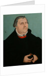 Portrait of Martin Luther, 1546 by Anonymous