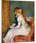 Jeunes filles lisant (Young girls reading), 1891 by Anonymous