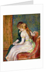 Jeunes filles lisant (Young girls reading), 1891 by Anonymous