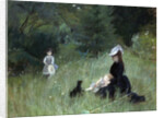 Dans le parc, c. 1874 by Anonymous