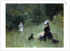 Dans le parc, c. 1874 by Anonymous