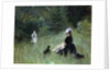 Dans le parc, c. 1874 by Anonymous