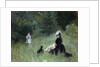 Dans le parc, c. 1874 by Anonymous