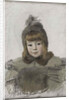 Portrait of a little girl, c. 1898 by Anonymous