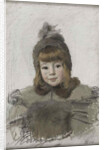 Portrait of a little girl, c. 1898 by Anonymous
