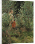 Herdsmaid (Vallkulla), 1908 by Anonymous