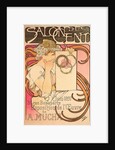 Poster for Salon des Cent. Alphonse Mucha Exhibition, 1897 by Anonymous
