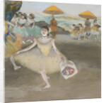 Danseuse au bouquet, saluant sur la scène (Dancer with bouquet), 1878 by Anonymous