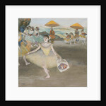 Danseuse au bouquet, saluant sur la scène (Dancer with bouquet), 1878 by Anonymous