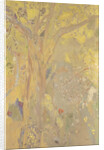 Arbre sur fond jaune. Décor pour le château de Domecy, 1901 by Anonymous