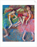 Danseuses au repos, c. 1898 by Anonymous